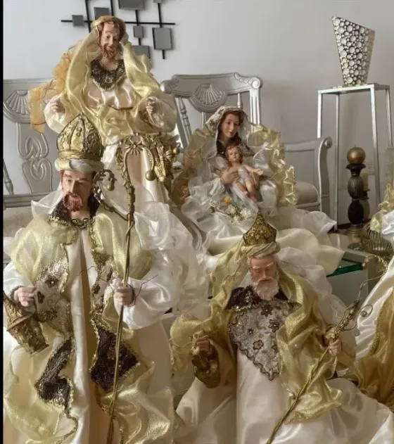 Reyes Magos en tela